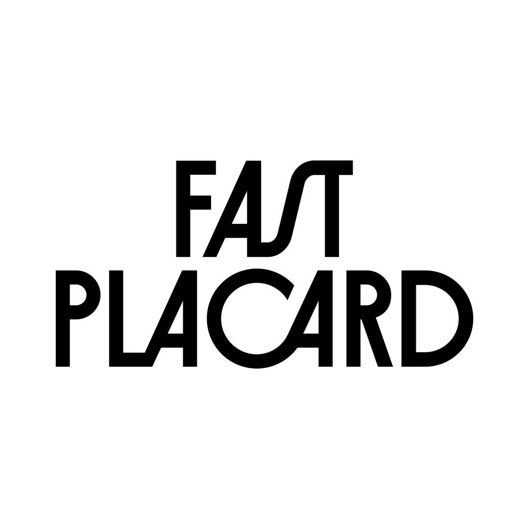 Fast Placard